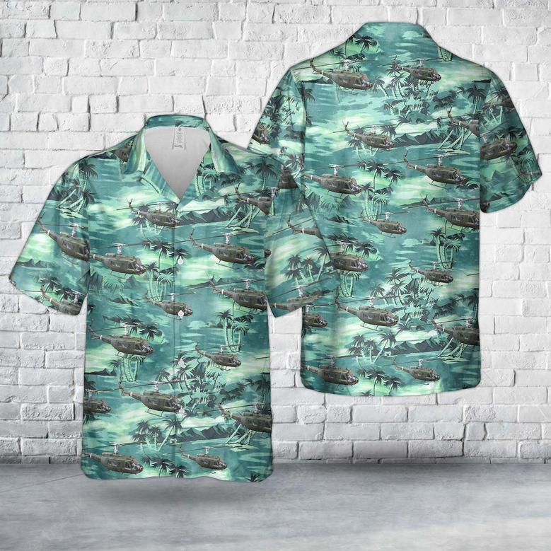 Us Army Ahc Outlaws Huey Hawaiian Shirt Summer Gifts