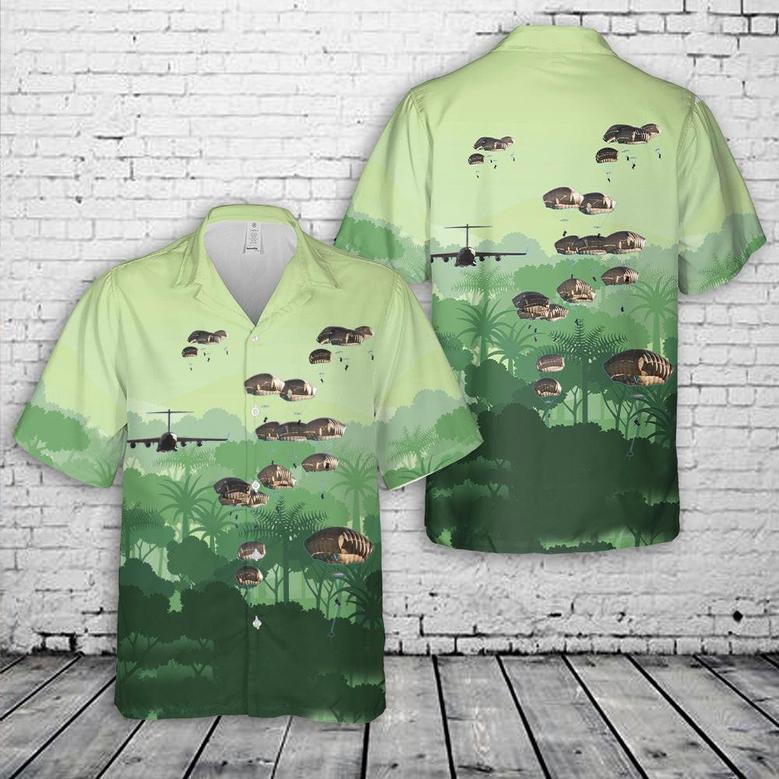 Us Army Airborne Division Jump Into Swift Response 23 Hawaiian Shirt Summer Gifts