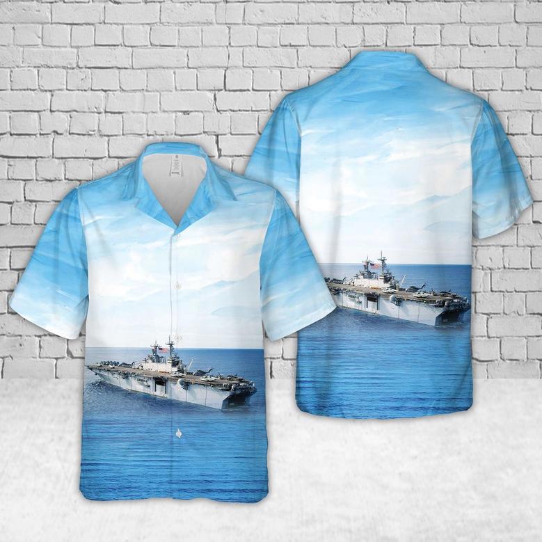 Us Navy Uss Kearsarge Hawaiian Shirt Summer Gifts