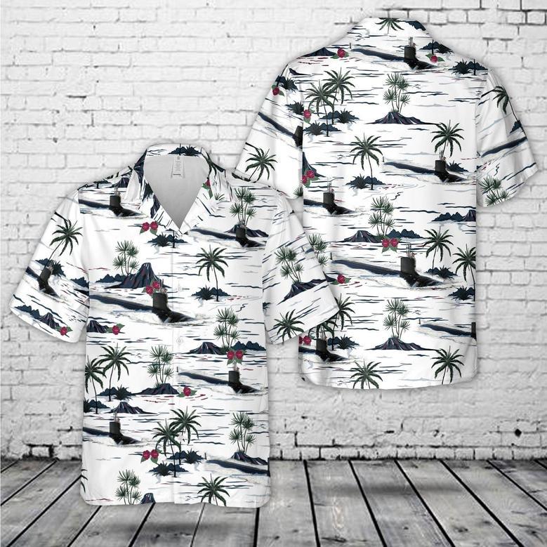 Us Navy Uss Missouri Hawaiian Shirt For Men Summer Gifts