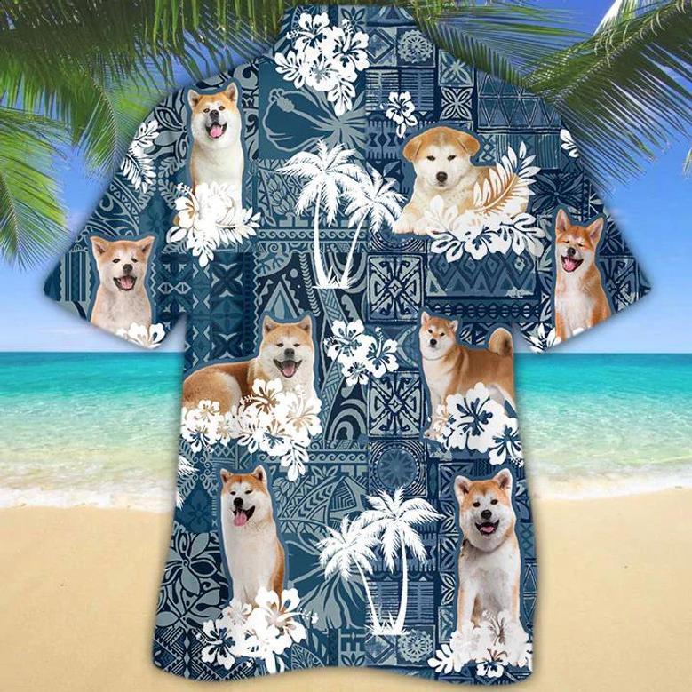 Akita Hawaiian Shirt Summer Gifts