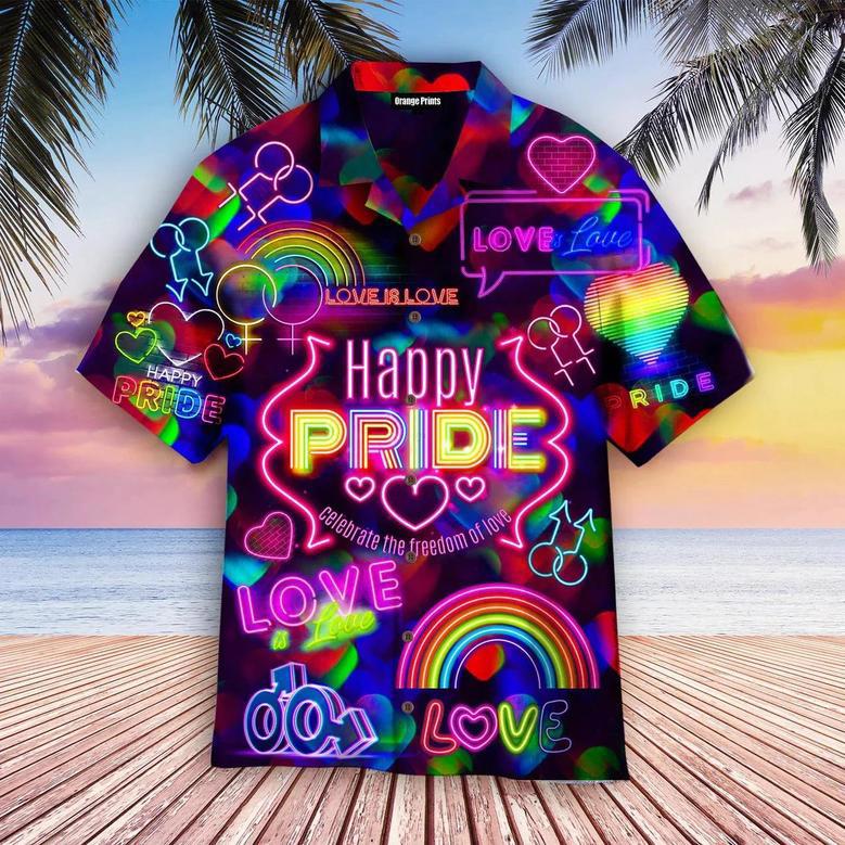 Amazing Lgbt Aloha Hawaiian Shirt, Equality Pride Hawaiian Shirt, Lgbt Pride Shirt, Love Is Love Shirt Summer Gifts