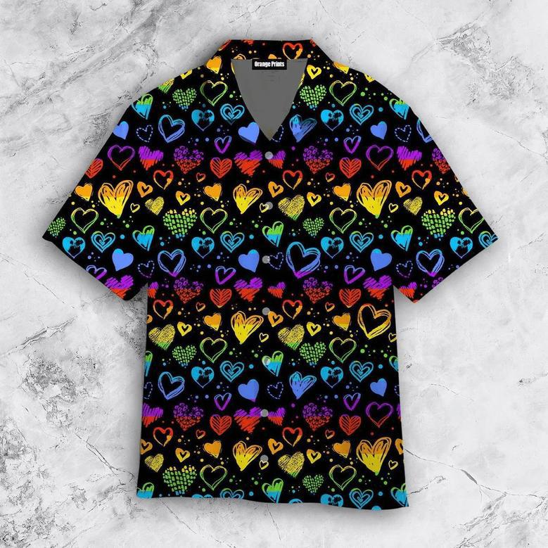 Amazing Lgbt Aloha Hawaiian Shirt, Equality Pride Hawaiian Shirt, Lgbt Pride Shirt, Love Is Love Shirt Summer Gifts