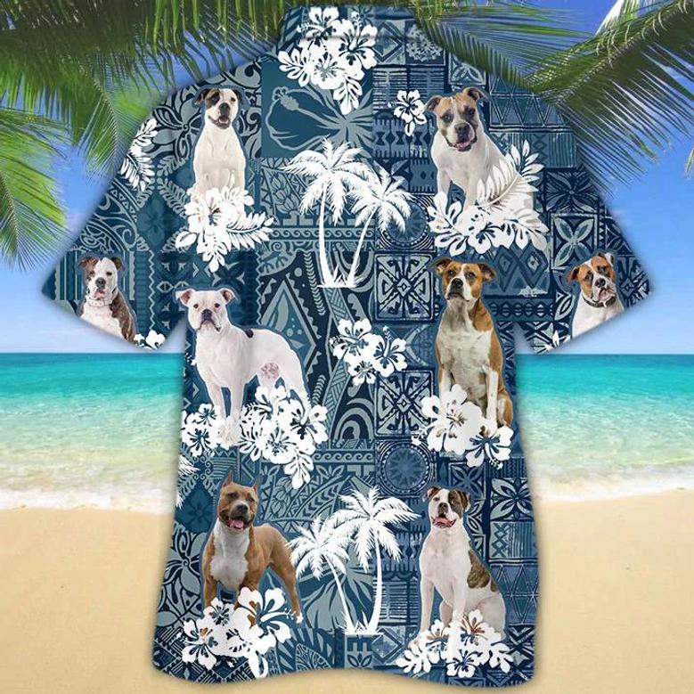 American Bulldog Hawaiian Shirt Summer Gifts