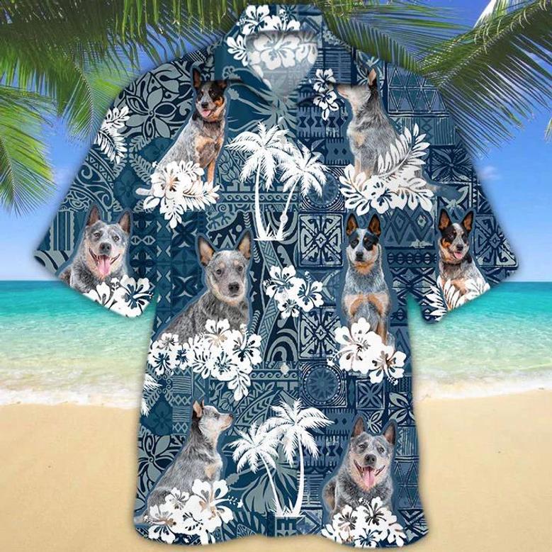 Blue Heeler Hawaiian Shirt Summer Gifts