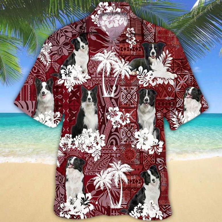 Border Collie 3 Hawaiian Shirt, Gift For Dog Lover Shirts, Animal Summer Shirts, Hawaiian Shirt Men Summer Gifts