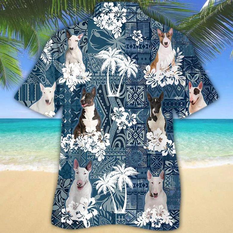 Bull Terrier Hawaiian Shirt Summer Gifts