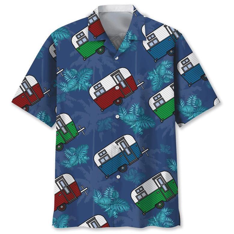 Camping Tropical Hawaiian Shirt Summer Gifts