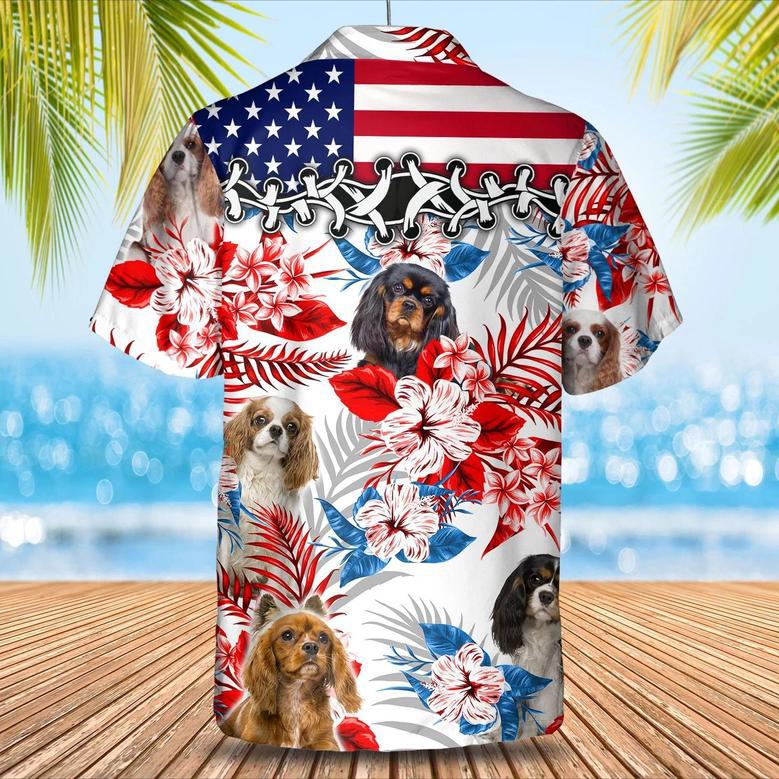 Cavalier King Charles Spaniel Hawaiian Shirt, Summer Aloha Shirt, Men Hawaiian Shirt, Women Hawaiian Shirt Summer Gifts