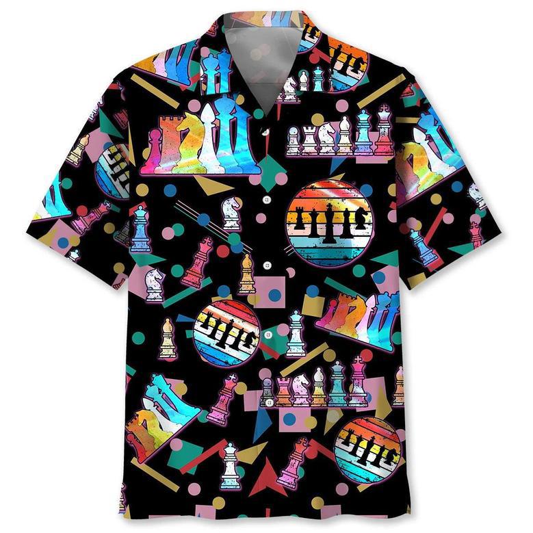 Chess Color Hawaiian Shirt Summer Gifts