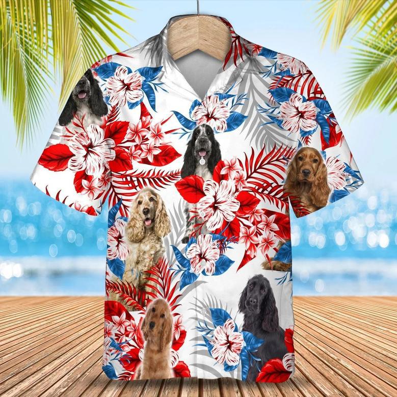 Cocker Spaniel Hawaiian Shirt- Summer Aloha Shirt, Hawaiian Shirt For Men And Women Summer Gifts