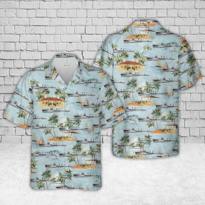 Cruise Ship Hawaiian Shirt, Cruise Ship Printed Shirt, Hawaii Shirt Men, Aloha Shirt, Tropical Sleeve Summer All Size Summer Gifts