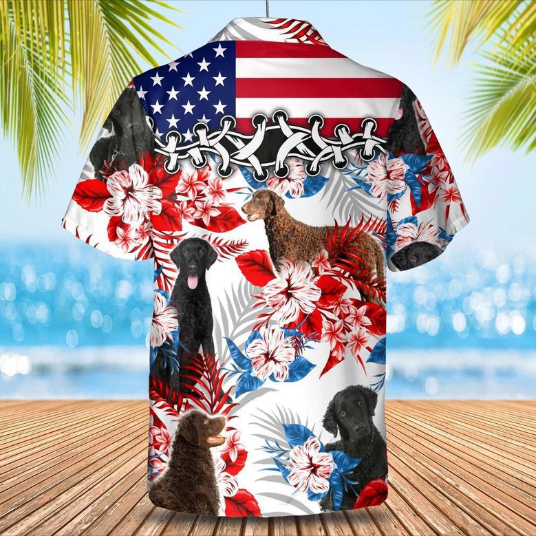 Curly-Coated Retriever Hawaiian Shirt - Summer Aloha Shirt, Hawaiian Shirt For Men And Women Summer Gifts