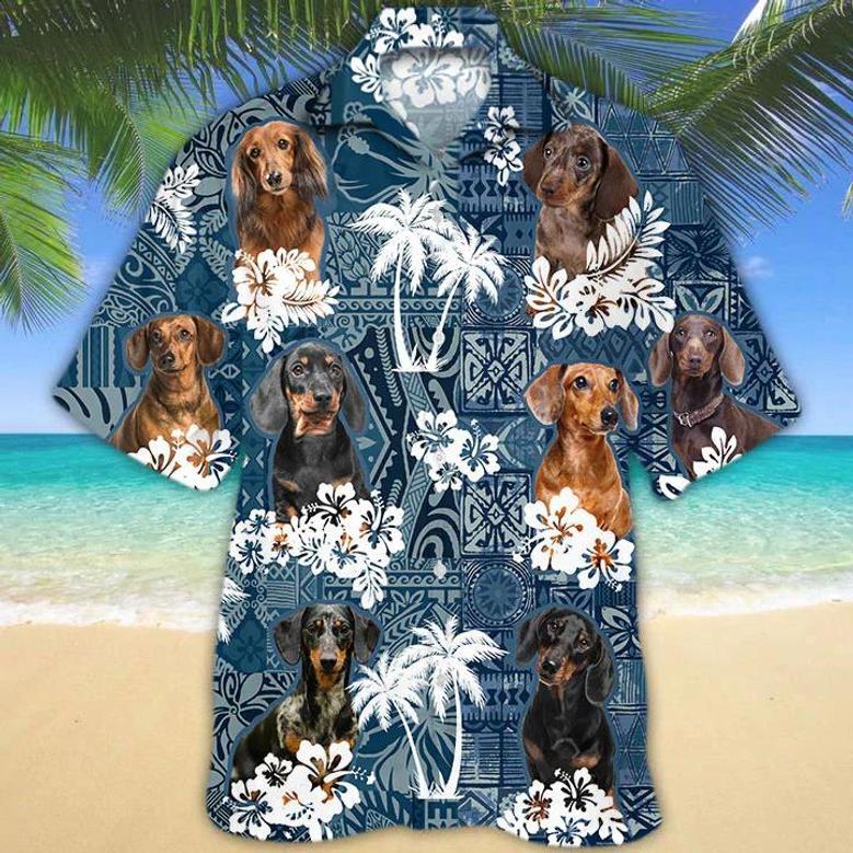 Dachshund Hawaiian Shirt Summer Gifts