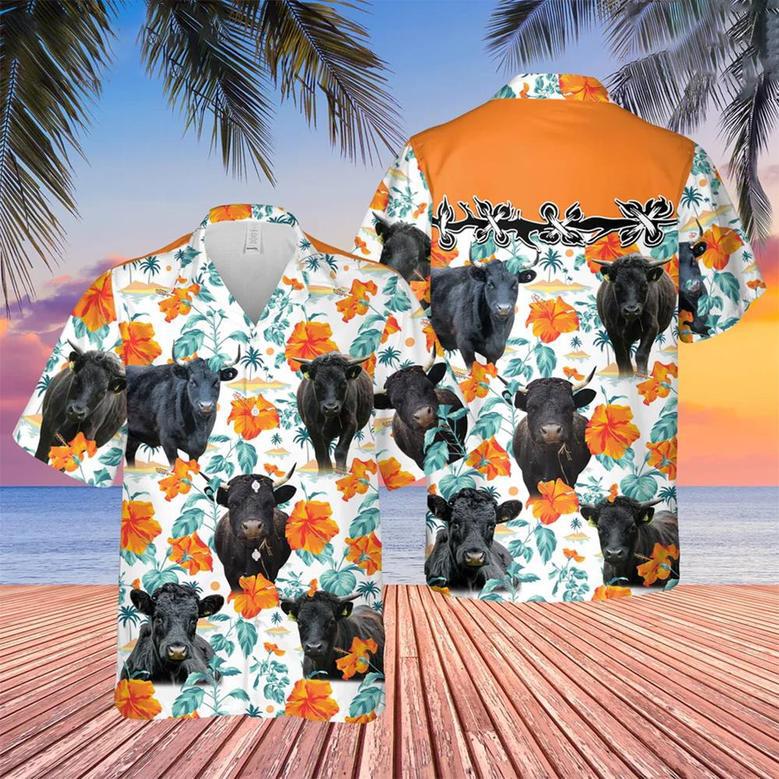 Dexter Hibiscus Floral Hawaiian Shirt Summer Gifts