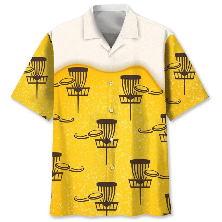 Disc Golf Beer Hawaiian Shirt Summer Gifts