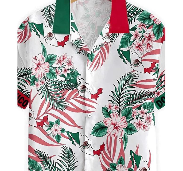 Don't Mess With Mexico Hawaiian Shirt, Button Up Aloha Shirt For Men, Women Summer Gifts