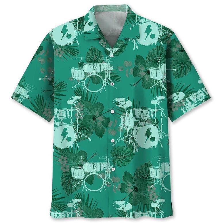 Drum Kelly Green Hawaiian Shirt Summer Gifts