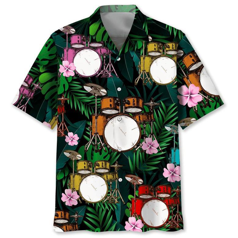 Drum Tropical Hawaiian Shirt Summer Gifts