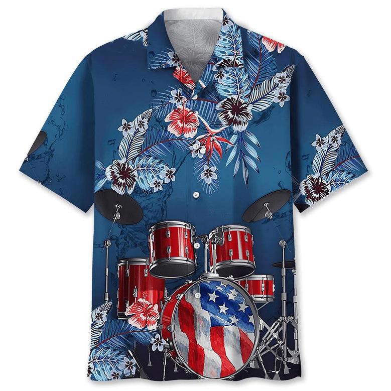 Drum Usa Hawaiian Shirt Summer Gifts