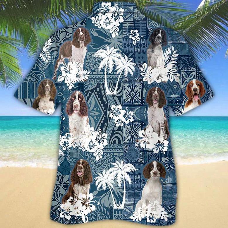 English Springer Spaniel Hawaiian Shirt Summer Gifts