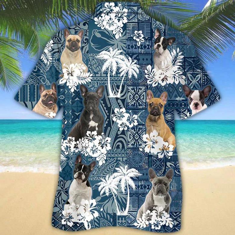 French Bulldog Hawaiian Shirt Summer Gifts