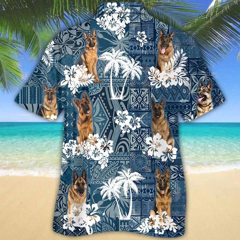 German Shepherd Hawaiian Shirt Summer Gifts