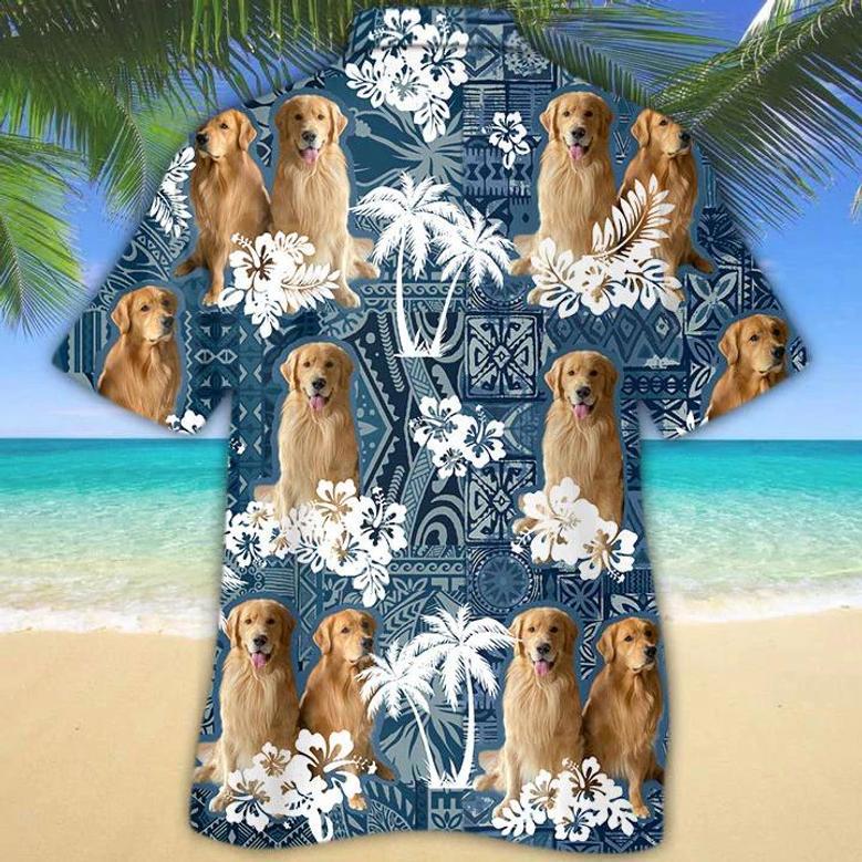 Golden Retriever 2 Hawaiian Shirt Summer Gifts