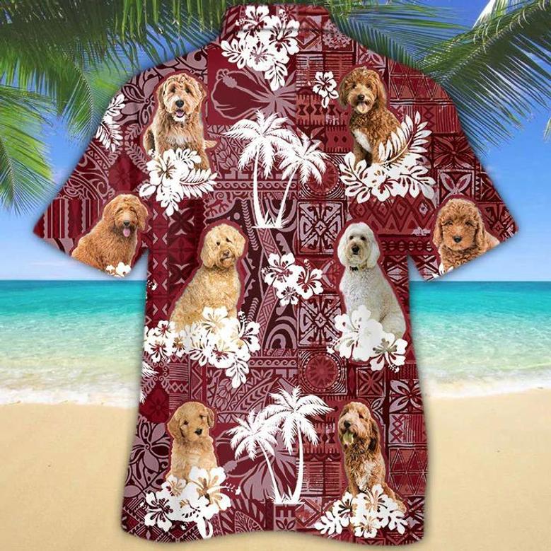 Goldendoodle Hawaiian Shirt, Gift For Dog Lover Shirts, Men's Hawaiian Shirt Summer Gifts