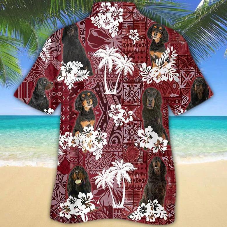 Gordon Setter Hawaiian Shirt, Gift For Dog Lover Shirts, Men's Hawaiian Shirt Summer Gifts