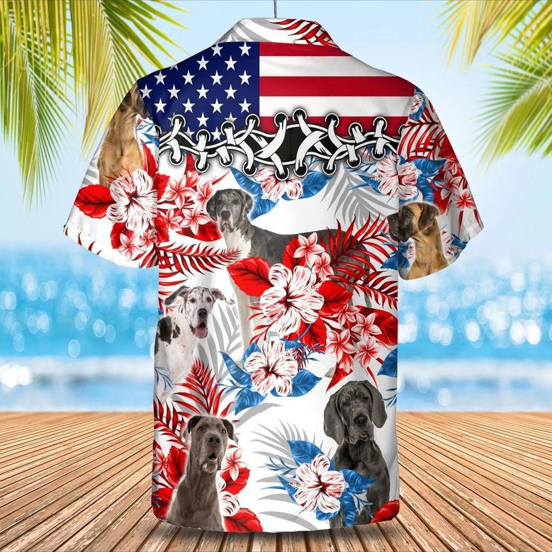 Great Dane Hawaiian Shirt - Gift For Summer, Summer Aloha Shirt, Hawaiian Shirt For Men And Women Summer Gifts