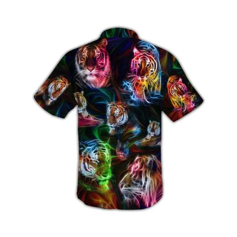 Head Of Tiger Fantasy Design Hawaiian Shirt Summer Gifts