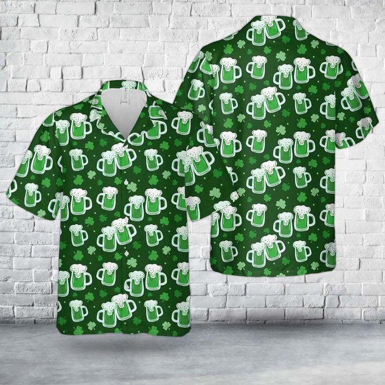 Irish St Patrick's Day Hawaiian Shirt, Men Irish Hawaiian Shirt, Patrick's Shirt Summer Gifts