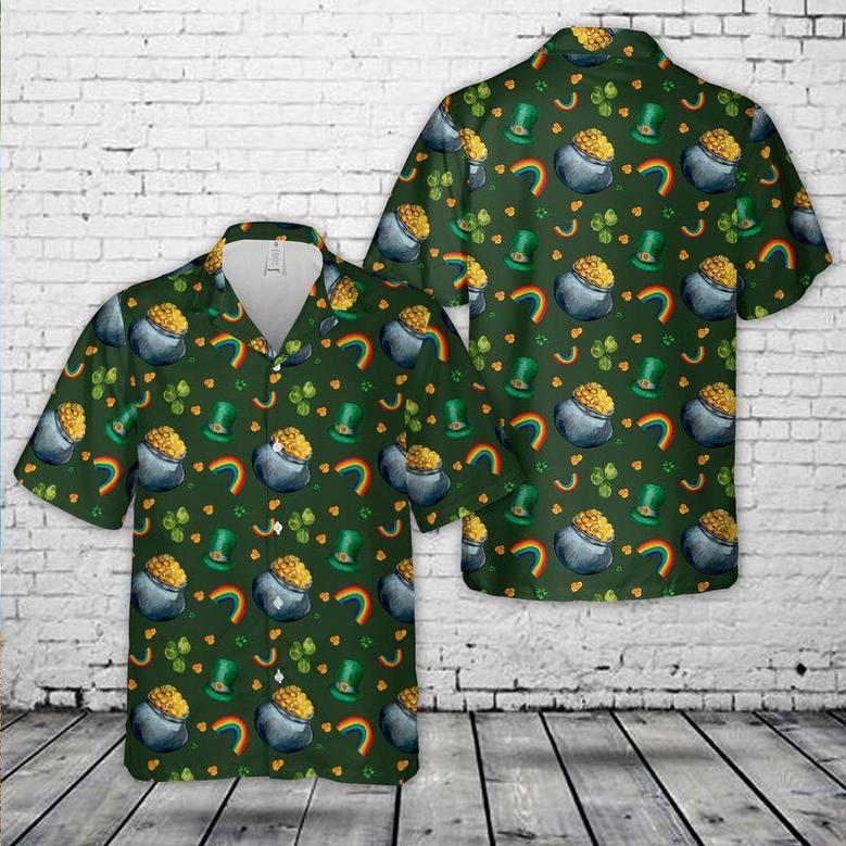 Irish St Patrick's Day Hawaiian Shirt, Men Irish Hawaiian Shirt, Patrick's Shirt Summer Gifts