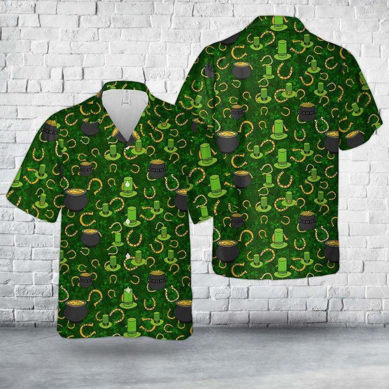 Irish St Patrick's Day Hawaiian Shirt, Men Irish Hawaiian Shirt, Patrick's Shirt Summer Gifts