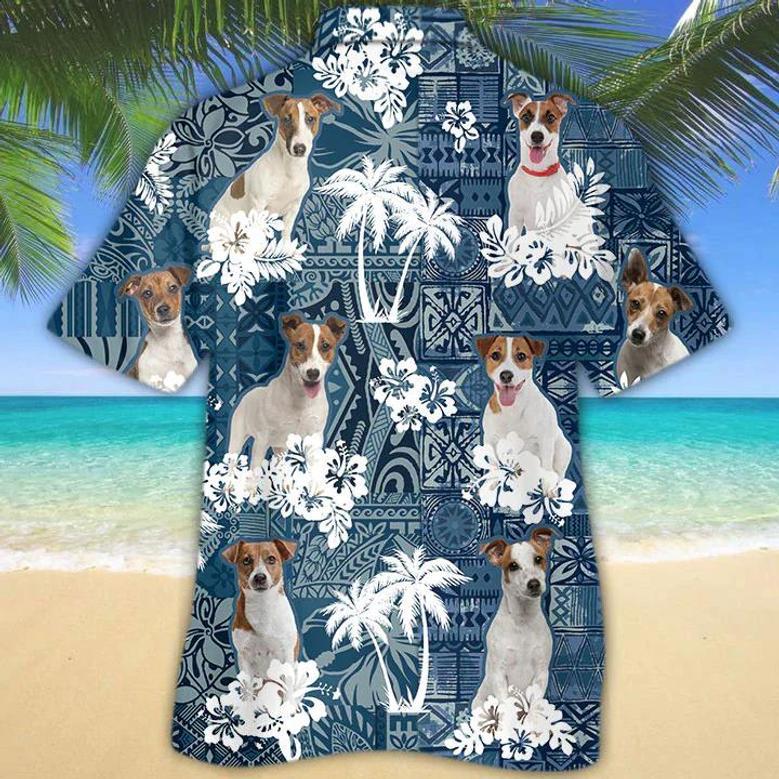 Jack Russell Terrier Hawaiian Shirt Summer Gifts