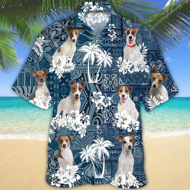 Jack Russell Terrier Hawaiian Shirt Summer Gifts