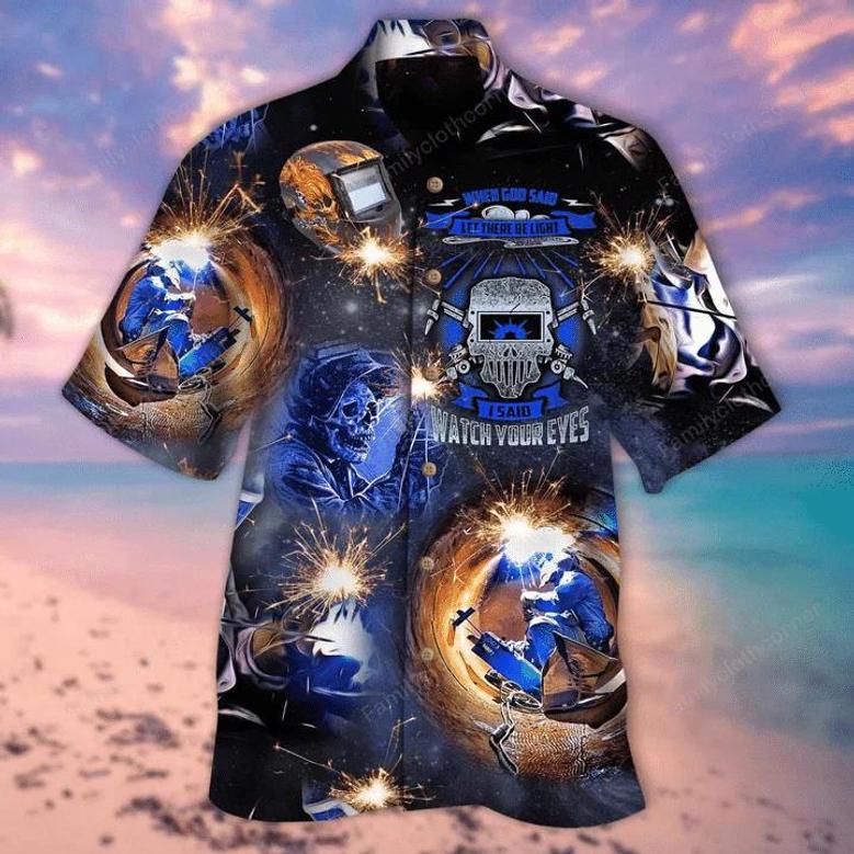 Let There Be Light Hawaiian Shirt For Men & Women Summer Gifts