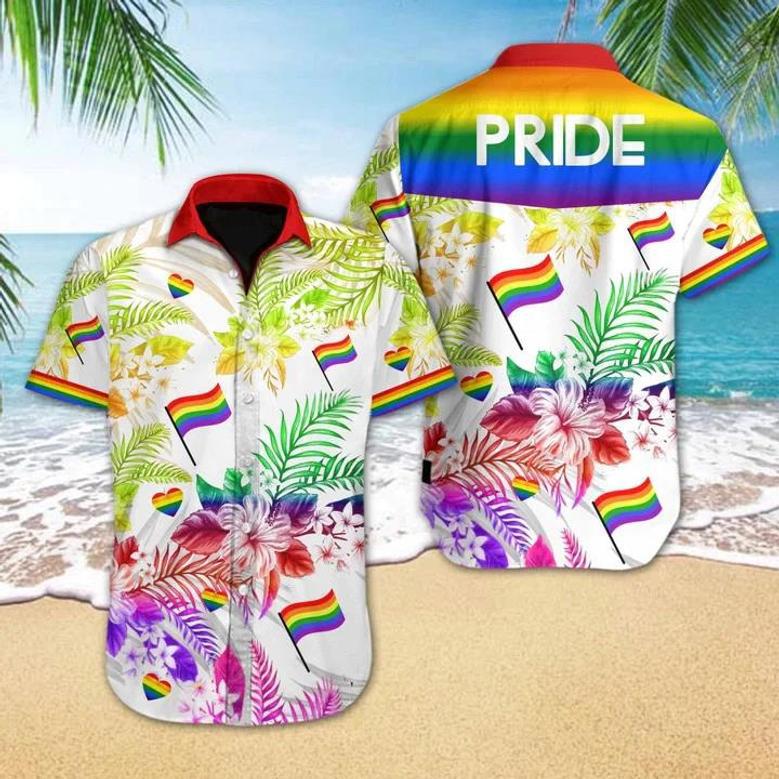 Lgbt Pride Love Is Love Vivid Hawaiian Shirt Summer Gifts