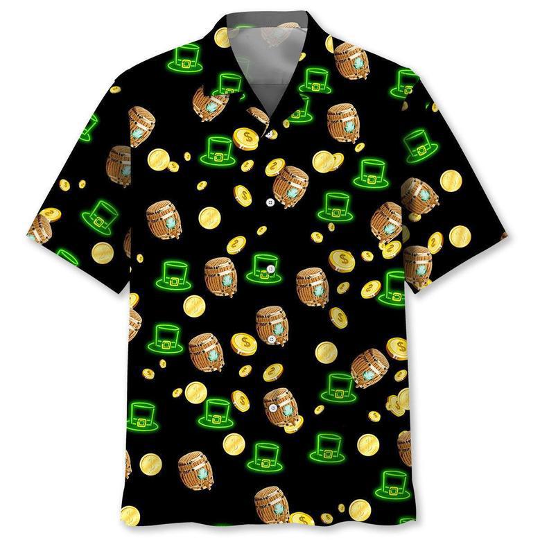 Lucky Neon Irish St.Patrick Day Hawaiian Shirt Summer Gifts