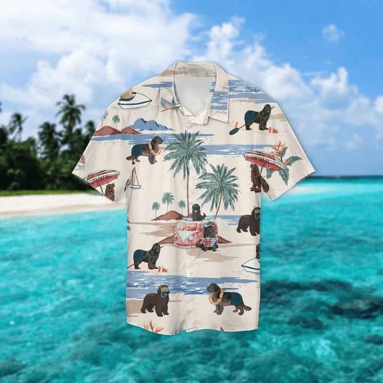 Neapolitan Mastiff Summer Beach Hawaiian Shirt, Hawaiian Shirts For Men Women Short Sleeve Aloha Beach Shirt Summer Gifts