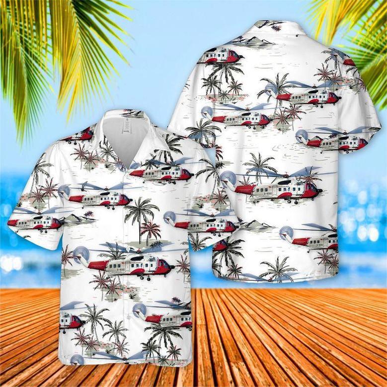 Netherlands Coastguard Hawaiian Shirt, Short Sleeve Hawaiian Shirt For Men Summer Gifts