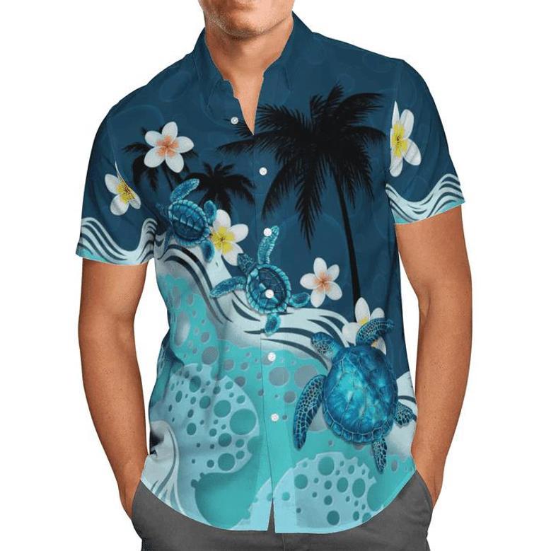 Ocean - Turtle Hawaiian Shirt, Summer Gift, Hawaiian Shirts For Men, Aloha Beach Shirt Summer Gifts