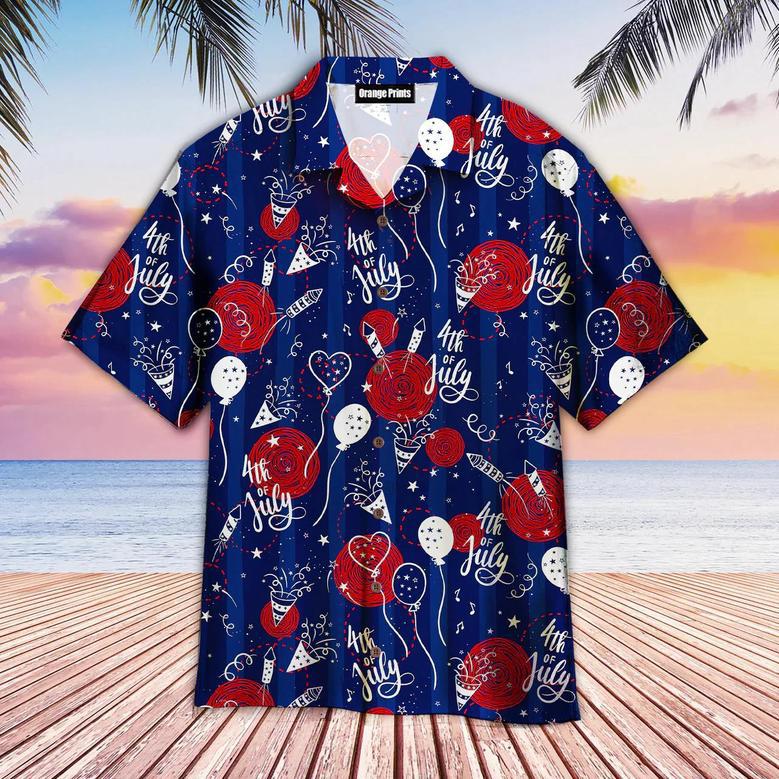 Of July Party Seamless Hawaiian Shirt, For Men & Women Summer Gifts