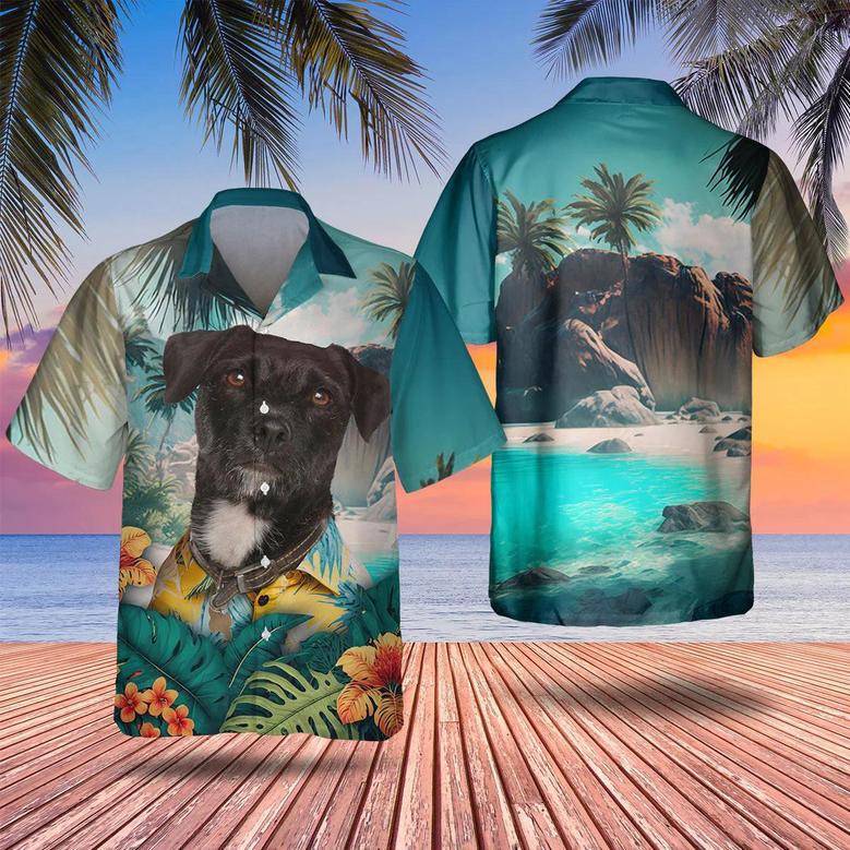 Patterdale Terrier - Tropical Hawaiian Shirt Summer Gifts