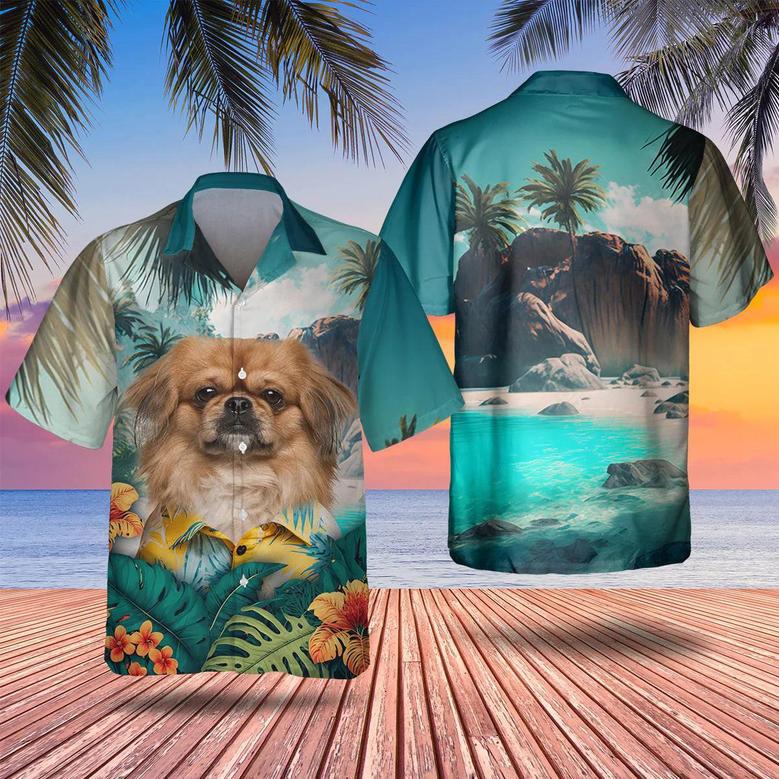 Pekingese - Tropical Hawaiian Shirt Summer Gifts