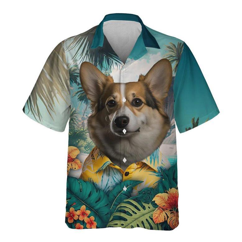 Pembroke Welsh Corgi - Tropical Hawaiian Shirt Summer Gifts