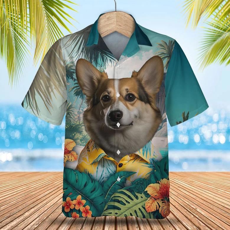 Pembroke Welsh Corgi - Tropical Hawaiian Shirt Summer Gifts