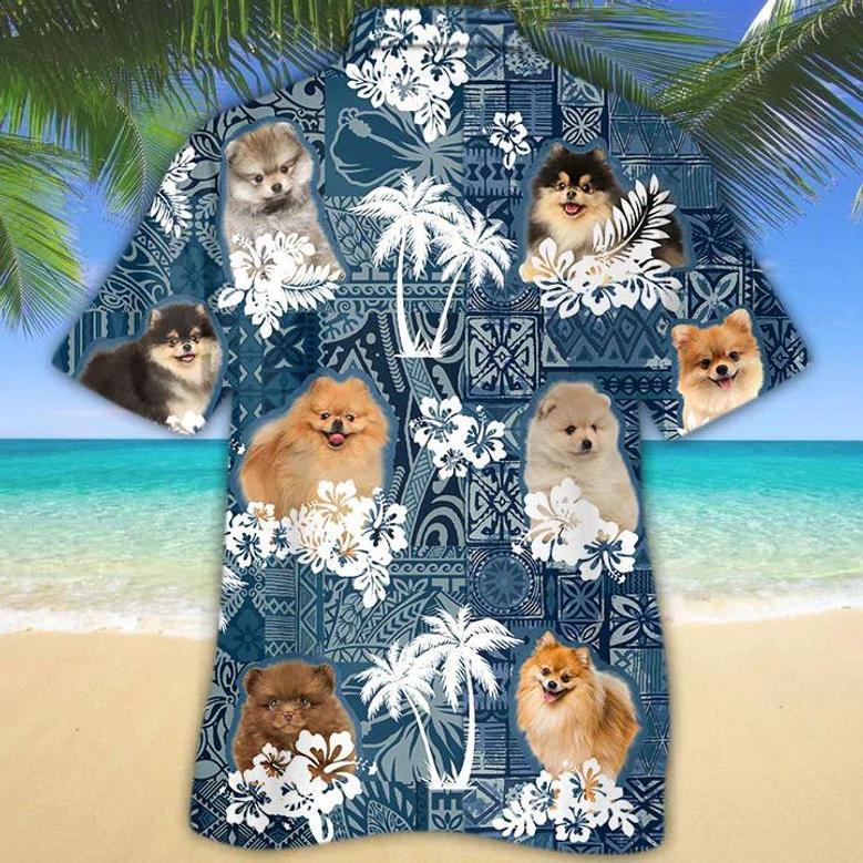 Pomeranian Hawaiian Shirt Summer Gifts