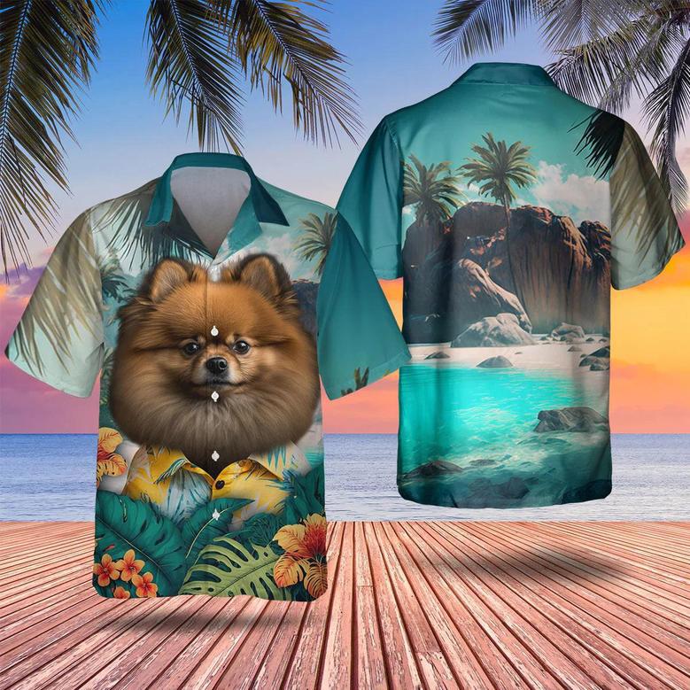 Pomeranian - Tropical Hawaiian Shirt Summer Gifts